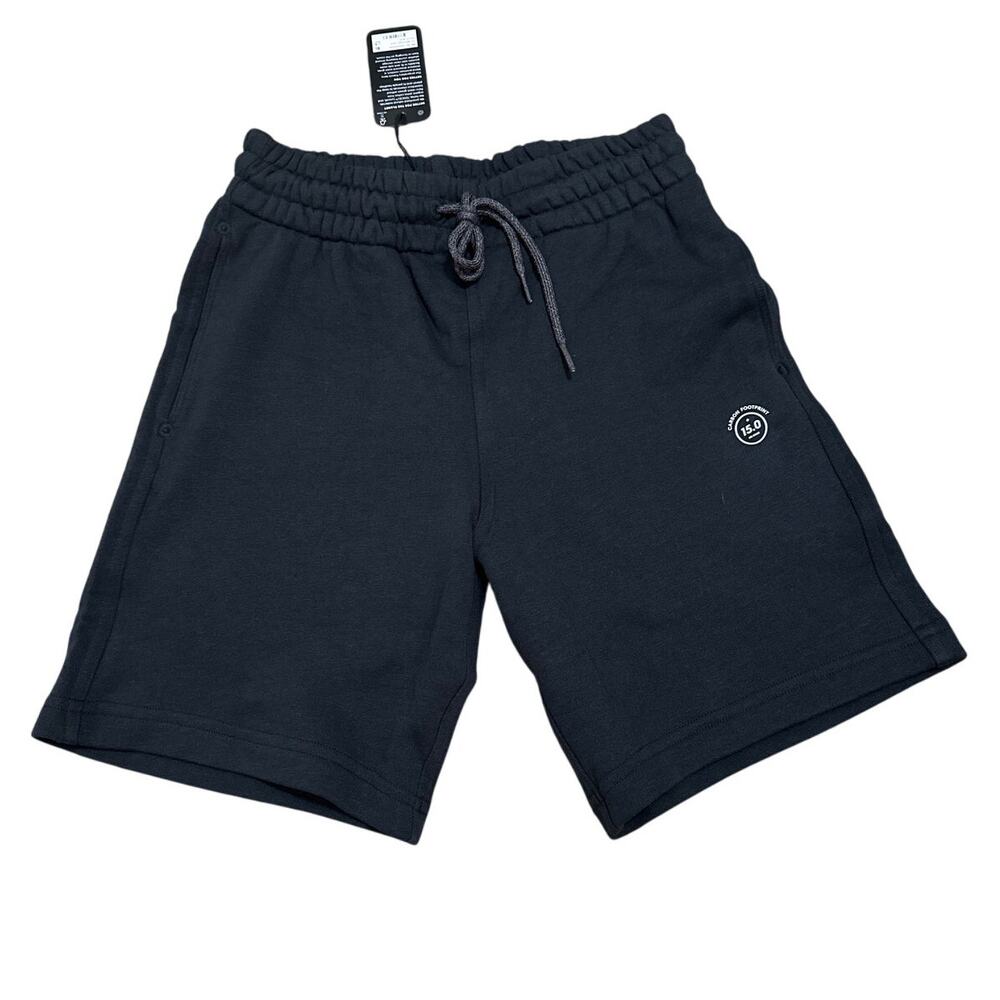 Allbirds R&R Organic Cotton Sweat Shorts Natural Black Mens Size XS New